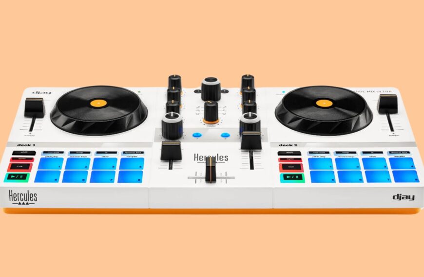bezprzewodowy kontroler DJ Control Mix Ultra od Hercules