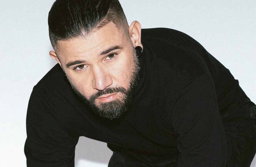 Skrillex zdjecie z sesji