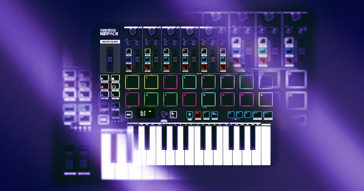 Reloop kontroler MIDI Keypad Pro