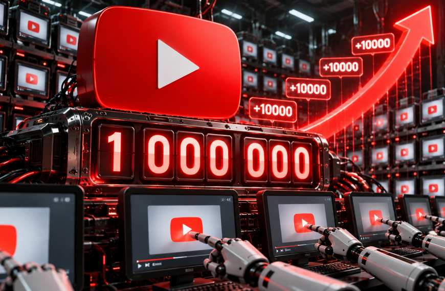 Nabijanie liczników na YouTube.